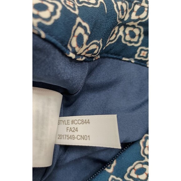 J CREW Size 4 Pleated Mini Skirt Accordion Pleat Mini Lined Print CC844 $98 New - Picture 7 of 10